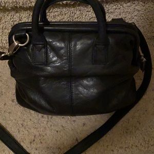 HOBO black leather multiwear bag